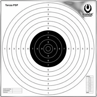 Range Solutions PSP Shooting Target – 50 pcs.