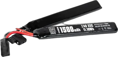 Battery Li-Po Specna Arms x Gens Ace 1500 mAh 25C 2 module 2S1P 7.4V Tamiya mini G-Tech