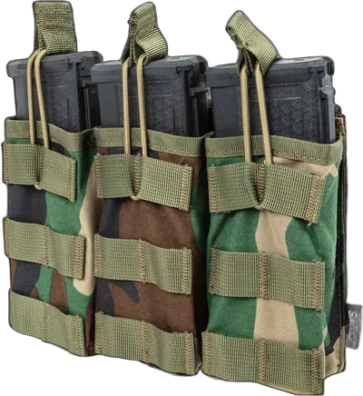 SATAC Triple open type loader for M4/M16 magazines Specna Arms Tactical Woodland