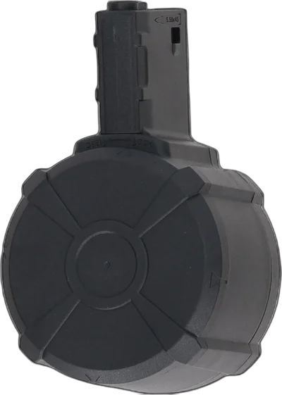 Specna Arms M4/AR15 1,500-round electric drum magazine – Black