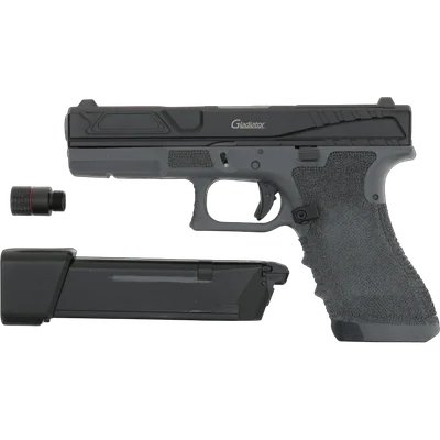 Army Armament R17 Gladiator GBB "Begadi Special Version" -schwarz / grau- für Bastler (frei ab 18 J.)