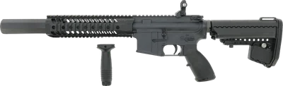 A&K K4-STW CQB / PTW "M4 SPIDER" S-AEG -für Bastler, Elektronik defekt- (frei ab 18 J.)