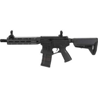 King Arms x Lancer Systems airsoft Carbine L15 LCH7 8" Real Carbon Black