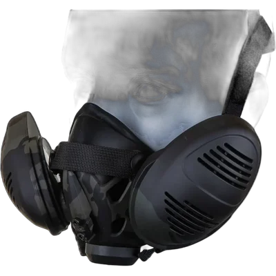 WoSport Tactical Respirator Modeling Mask MC Black