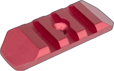 JJ Airsoft RIS 3-slot rail for M-LOK Red