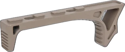 Angled Hand Stop grip for M-LOK Tan rail