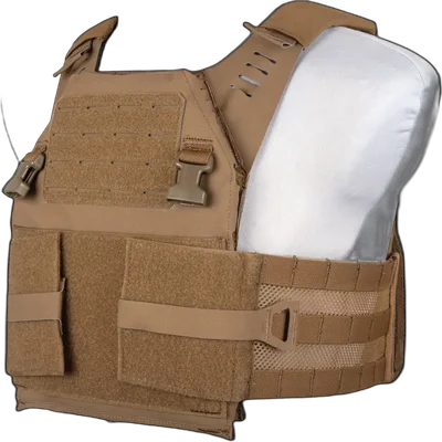 WoSport VE-97 Plate Carrier Tactical Vest Coyote Brown