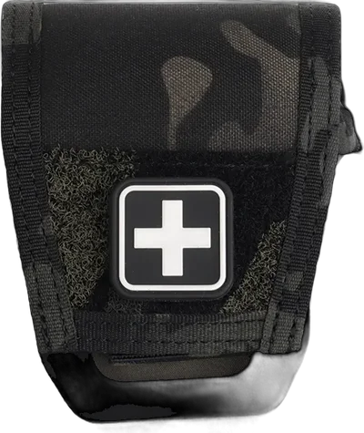 WoSport BP-136 MC Black small rip-away first aid kit