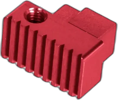STORM Aluminum CNC magazine release for STORM PC1 replica Red