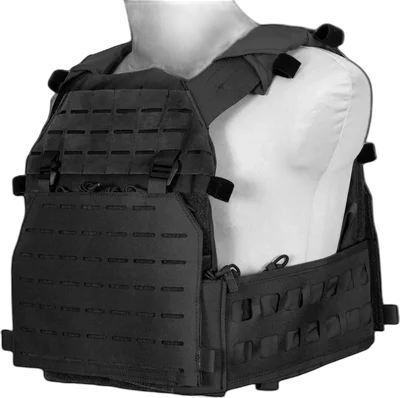 Advanced Laser-Cut tactical vest - black