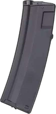 JG Works 100-round hi-cap magazine for MP5-type replicas – Black