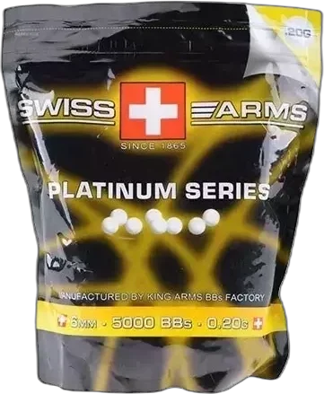 BBs  0.20g Cybergun SWISS ARMS 5000 pcs