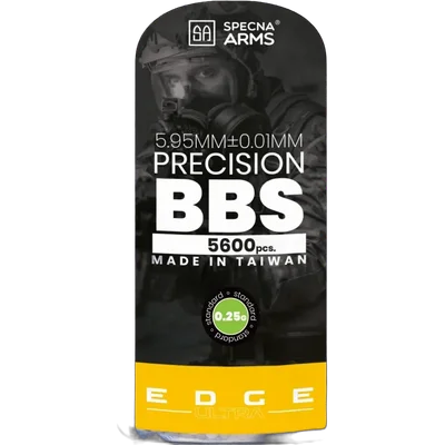 Specna Arms EDGE ULTRA™ 0.25g precision BB's - 5600 pcs - white - bottle