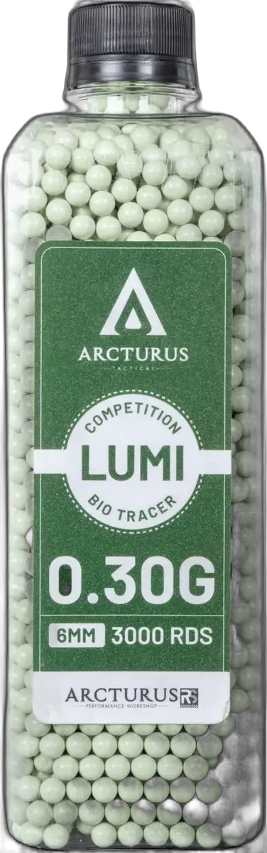 Arcturus RS® LUMI BIO TRACER Match Grade 0.30g BBs 3000 pieces bottle