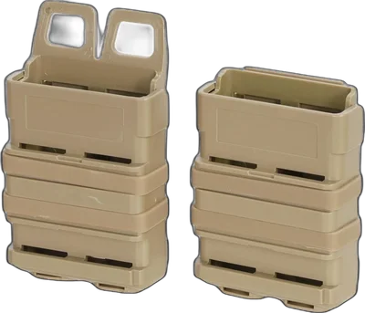 SATAC Open III (M) double loader for 5.56mm magazines Tan