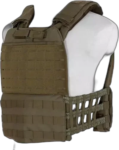 GFC Tactical Tactical Plate Carrier MOLLE/Laser-Cut - olive