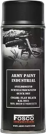 FOSCO Camouflage Paint - Black