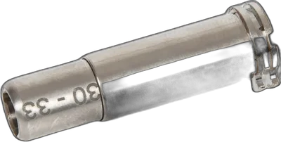 Maxx Model Products CNC adjustable titanium nozzle for AEG replicas - 30mm - 33mm