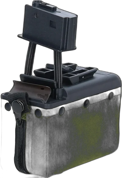 Specna Arms Box type magazine 1500 BBs Specna Arms x AIK for M249 Ranger Green