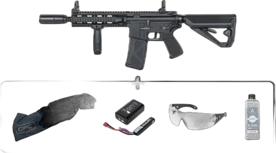 Arcturus LWT MK-II CQB 10" SPORT SE Airsoft Rifle + Accessories