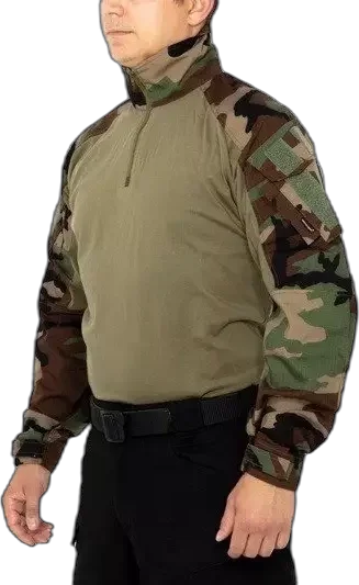Emerson G3 Combat Shirt - Woodland