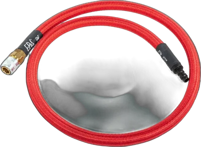 HPA EPeS Mk. IV S&F braided hose 80 cm Red