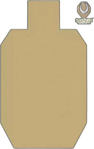 Range Solutions IDPA / PIRO Shooting Targets - 50 Pcs
