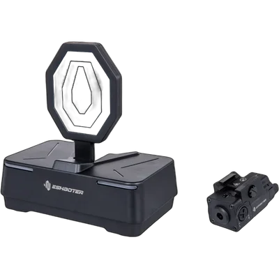 E-Shooter Sentry Laser and Sentry 1 Pro Training Target Set Black