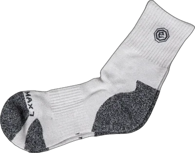 Blue Label 'Iguana' Mid-Top Socks Light Grey