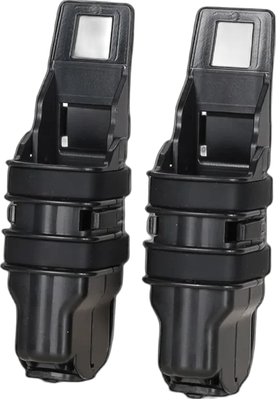 SATAC Open III (XS) double-barrelled pouch for pistol magazines Black
