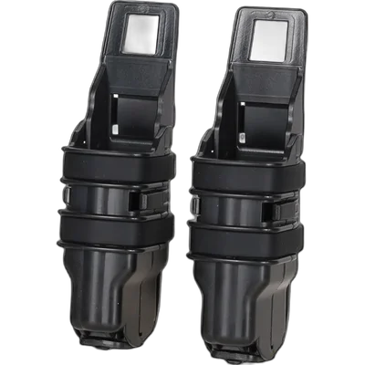 SATAC Open III (XS) double-barrelled pouch for pistol magazines Black