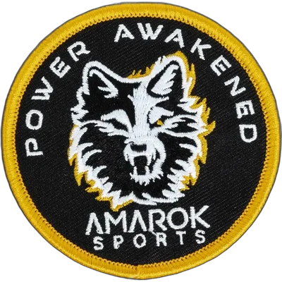 AMAROK SPORTS Large patch AMAROK Black