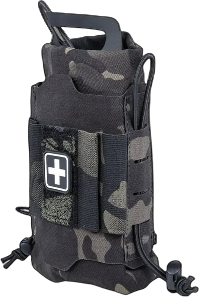 WoSport Tactical first aid kit with Molle panel Wosport MC Black