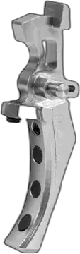 Maxx Model Products CNC Aluminum Advanced Speed Trigger Tongue (Style D) - Silver