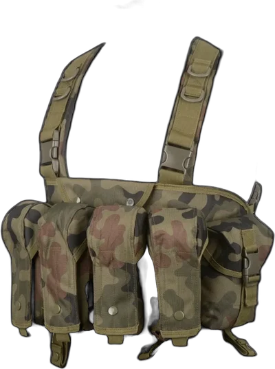 Commando Chest-style tactical vest – Model 93 Forest Panther