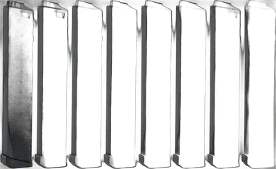 ICS Hi-Cap 330-bullet magazine for PDW9 replicas (set of 8)