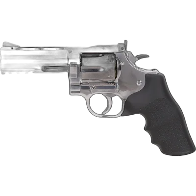 ASG Dan Wesson 715 4" DIABOLO 4.5mm CO2 air revolver – Silver