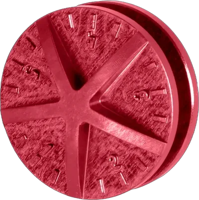 STORM Aluminum CNC Hop Up knob for STORM PC1 replicas Red