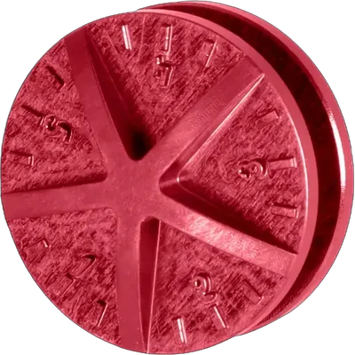 STORM Aluminum CNC Hop Up knob for STORM PC1 replicas Red