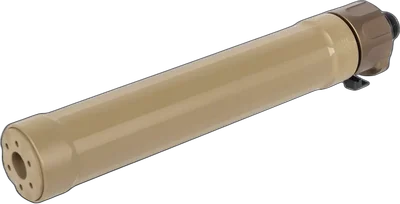 5KU Silencer 5KU QD with outlet device 5KU-312-C Tan