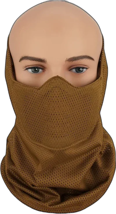 Face Warrior Defender Mask Coyote Brown
