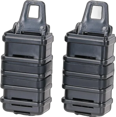 SATAC Open III (S) double-barrelled pouch for pistol magazines Black