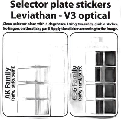 Jefftron Leviathan V3 Optical ETU selector sticker set
