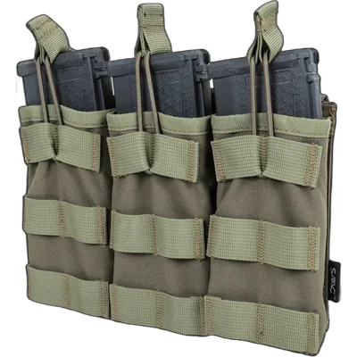 SATAC Triple open type loader for M4/M16 magazines Specna Arms Tactical Olive