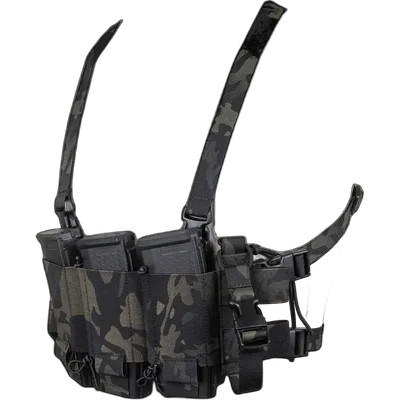 WoSport Minimalist Chest Rig waistcoat Wosport VE-108 MC Black
