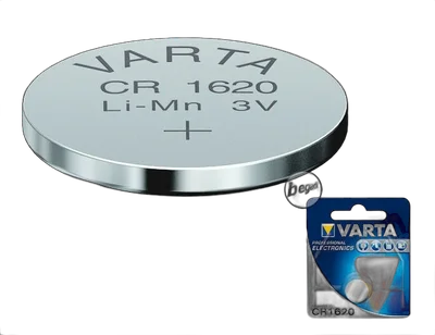 Knopfzelle CR1620 (3,0V - 70mAh - Lithium)