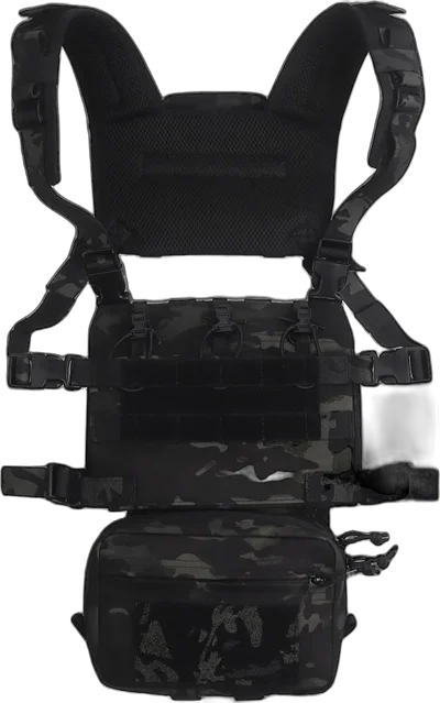 Chest Rig Wosport VE-107 MC Black