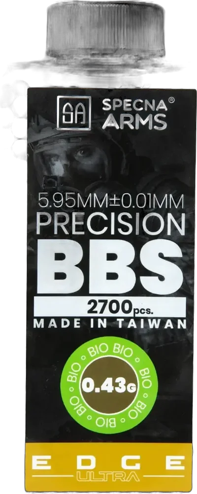 Airsoft BBs Precision 0,43g Specna Arms EDGE ULTRA™ BIO 2700 pcs White