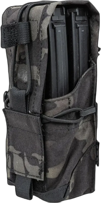 Specna Arms Tactical MC Black double universal magazine pouch