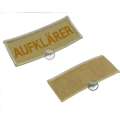 BEGADI Aufnäher "Aufklärer", neue Version - TAN